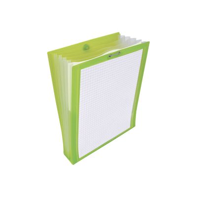 Oxford School Life - Trieur extensible 6 positions (spécial sac à dos) - disponible dans différentes couleurs