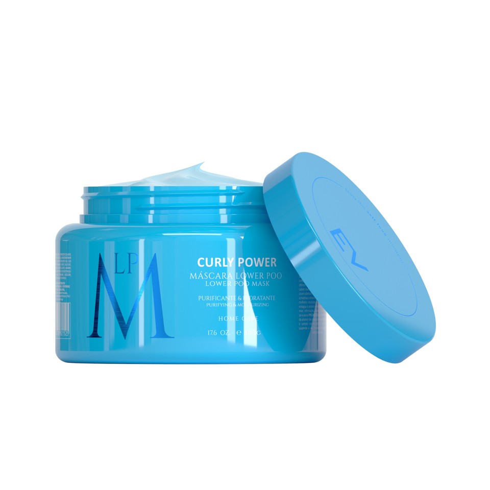 EVAN - Curly Power Lower Poo Mask 500 ml - Hårkur