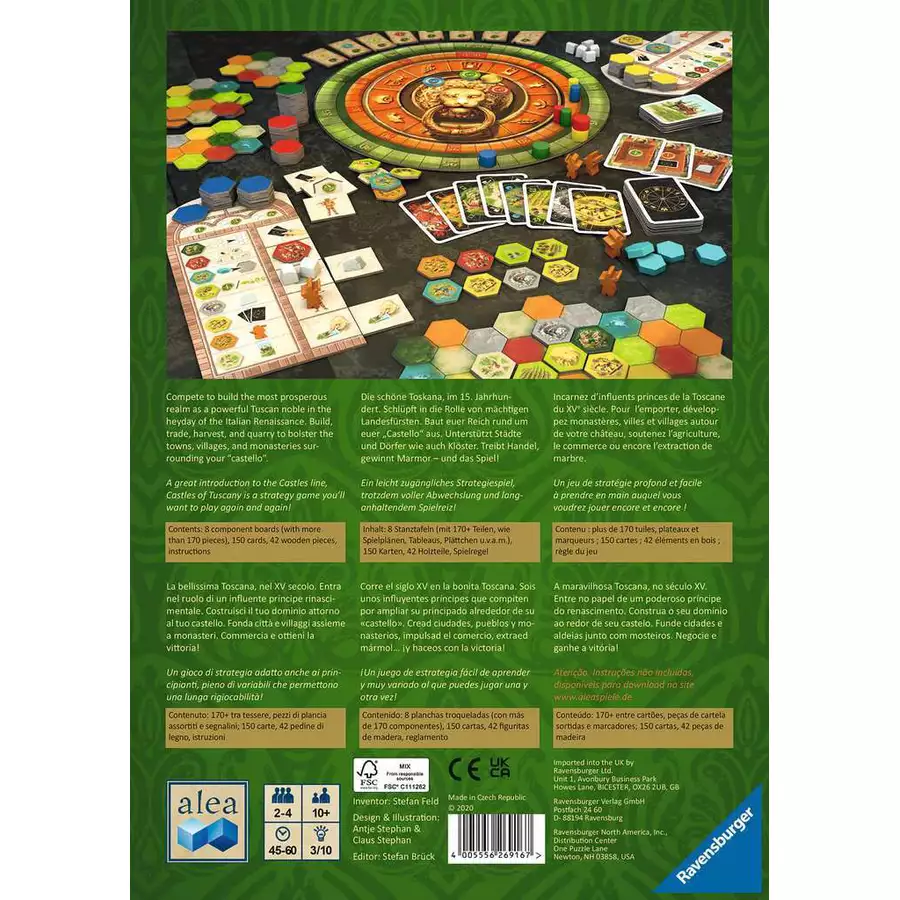 Ravensburger The Castles of Tuscany bunt