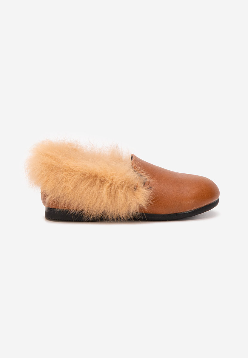 Mocassins enfants bruns Olivana