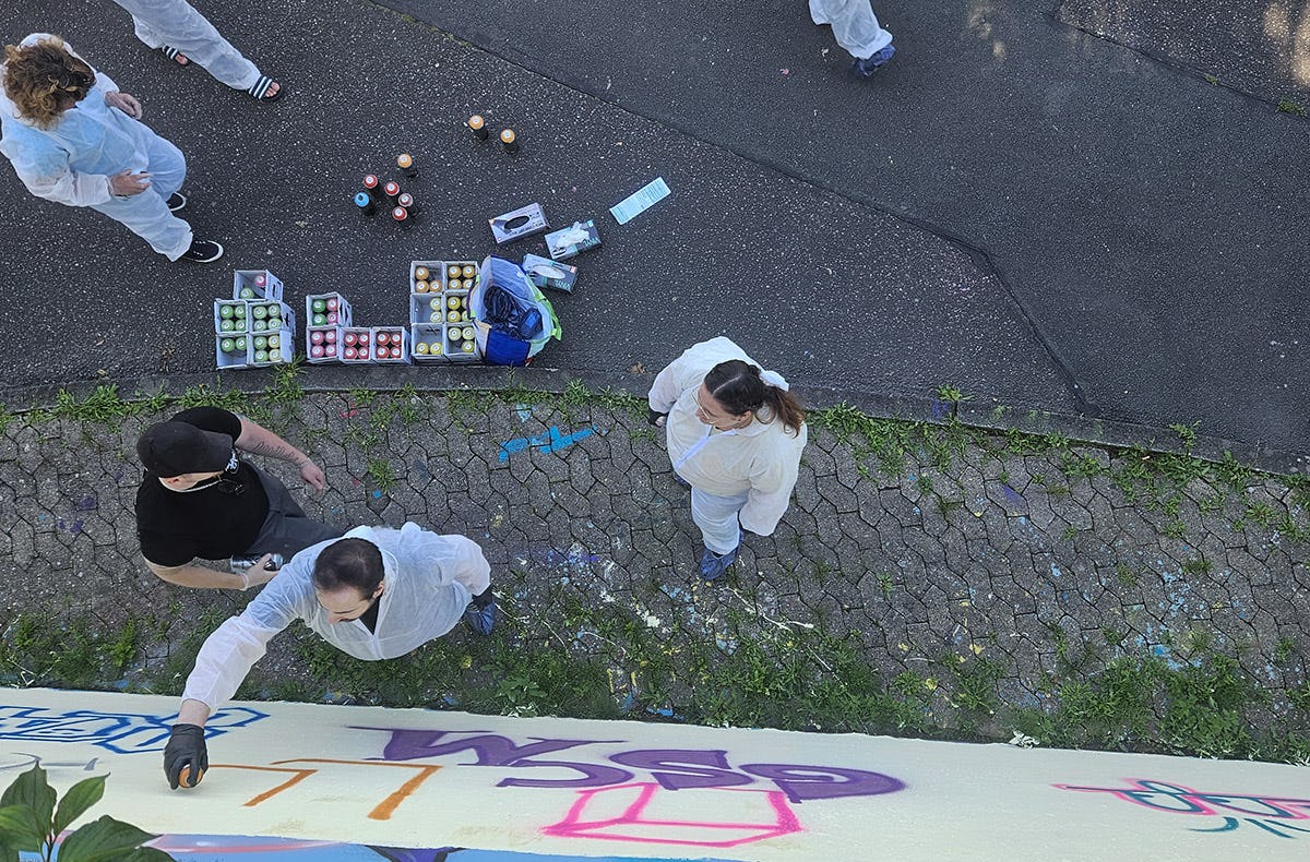 Graffiti Workshop Raunheim für 2