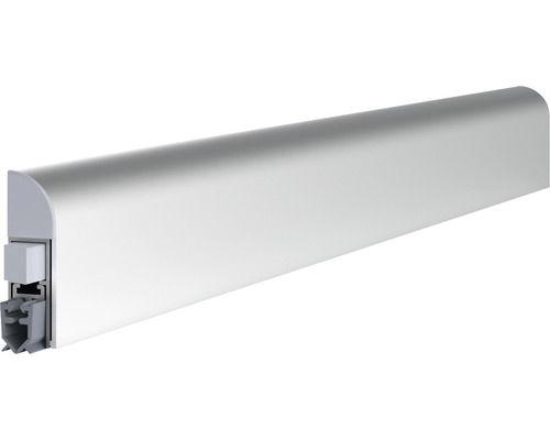 Athmer deurrubber Wind-Ex 1-310, enkelzijdig, lengte 1110 mm, aluminium, zilver geanodiseerd