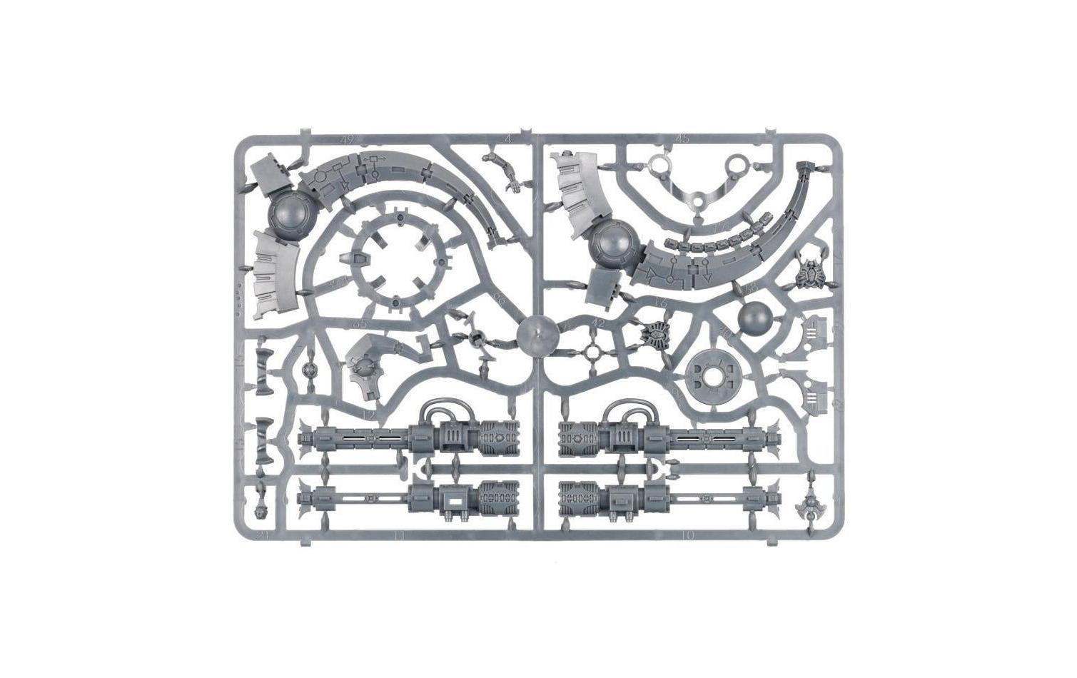 Figur Warhammer 40.000 Catacomb Command BargeBausatz