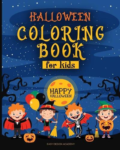 Halloween coloring book for kids (Paperback)
