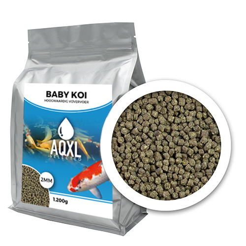 AQXL Selected Baby Koi koivoer S 2mm 1,2kg | Vijvervoer