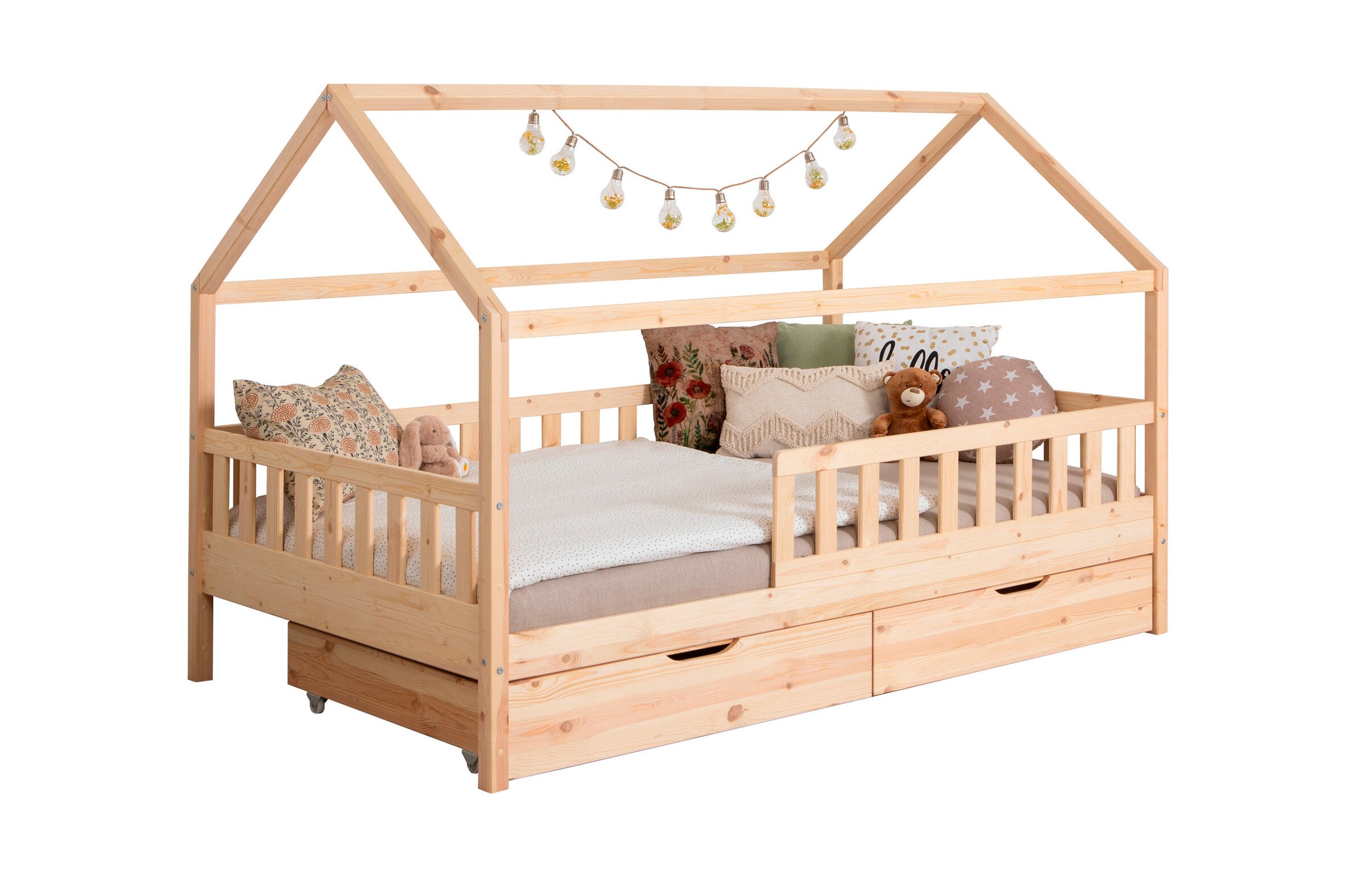 Ticaa Kinderbett Hausbett 