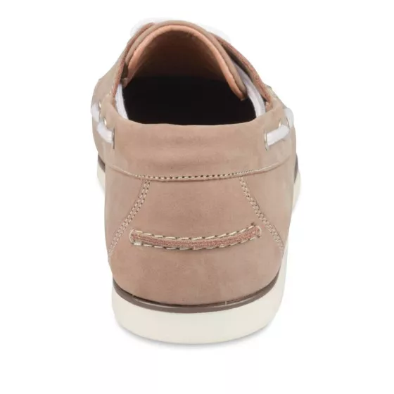 Chaussures bateau TAUPE CAPE BOARD CUIR