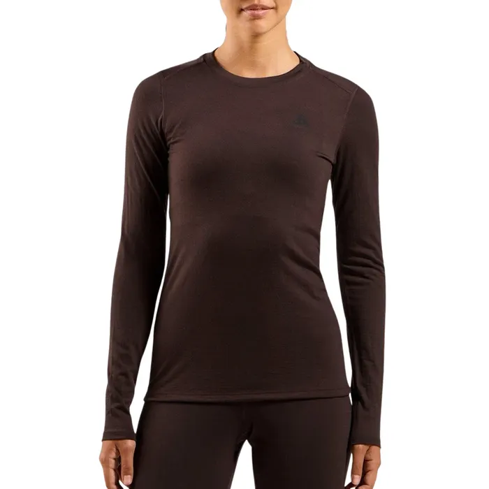 Odlo Natural Merino 160 Crew Neck LS Shirt Dames