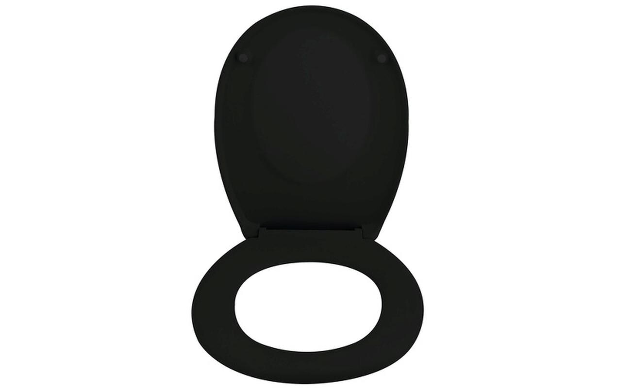 Toilettensitz Neela Schwarz mattWC-Sitz