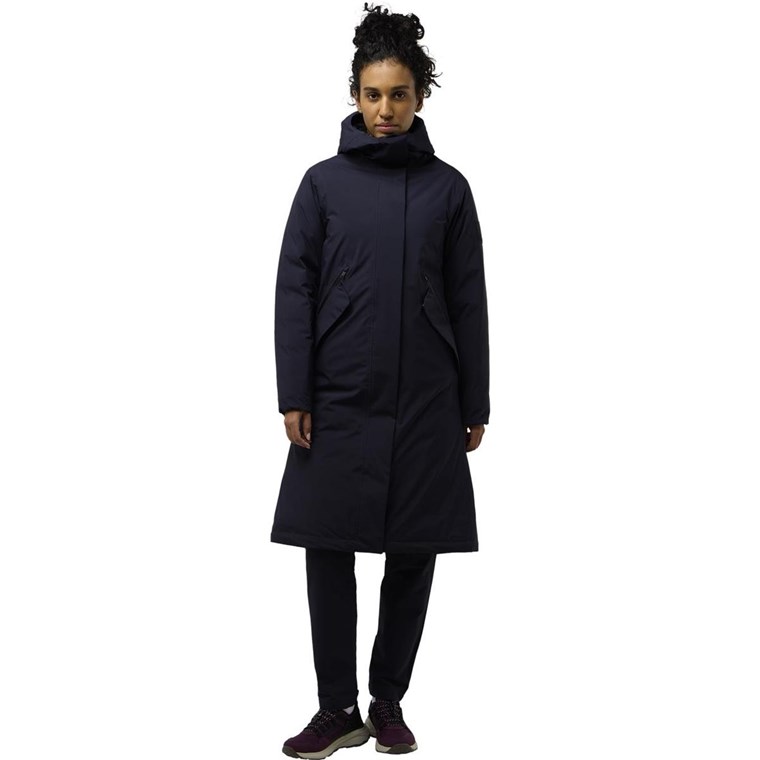Jack Wolfskin Brandenburger Coat W Dark Navy