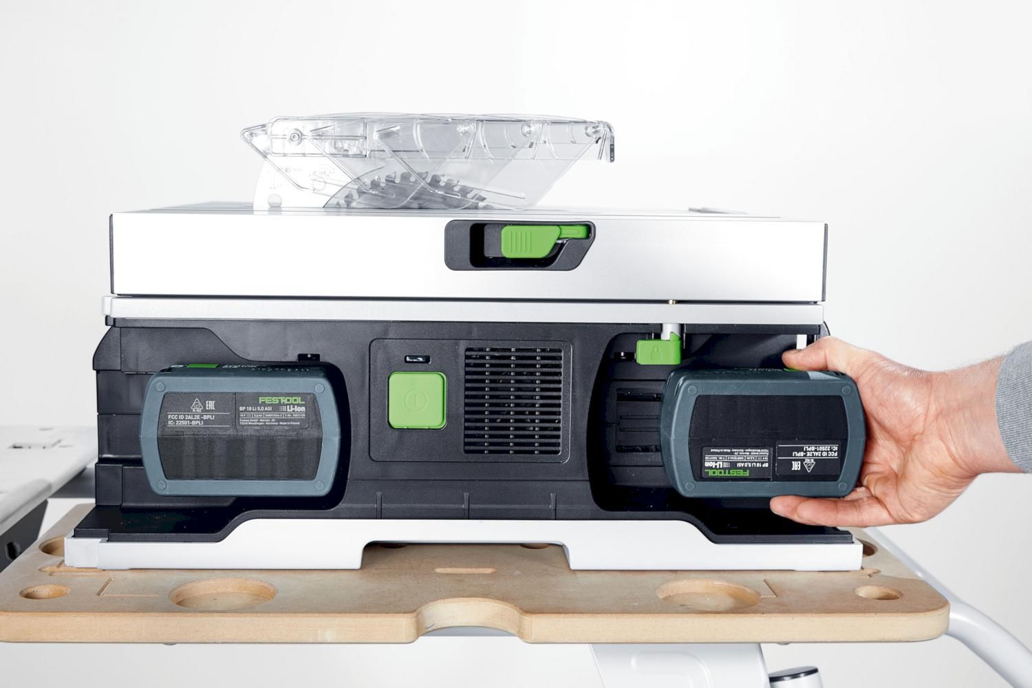 Festool CSC SYS 50 EBI-Plus Accu Tafelcirkelzaag 2x18V 5.0Ah - 577374