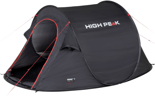 High Peak Vision 2 Einfachdach Pop Up Wurfzelt für 2 Personen