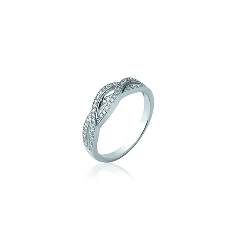 Bague Femme - Argent 925 - Oxyde de zirconium