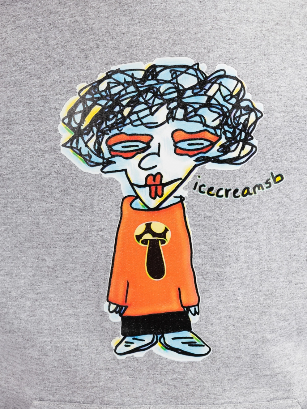 Ice Cream SB Shroomboy Hoodie grey