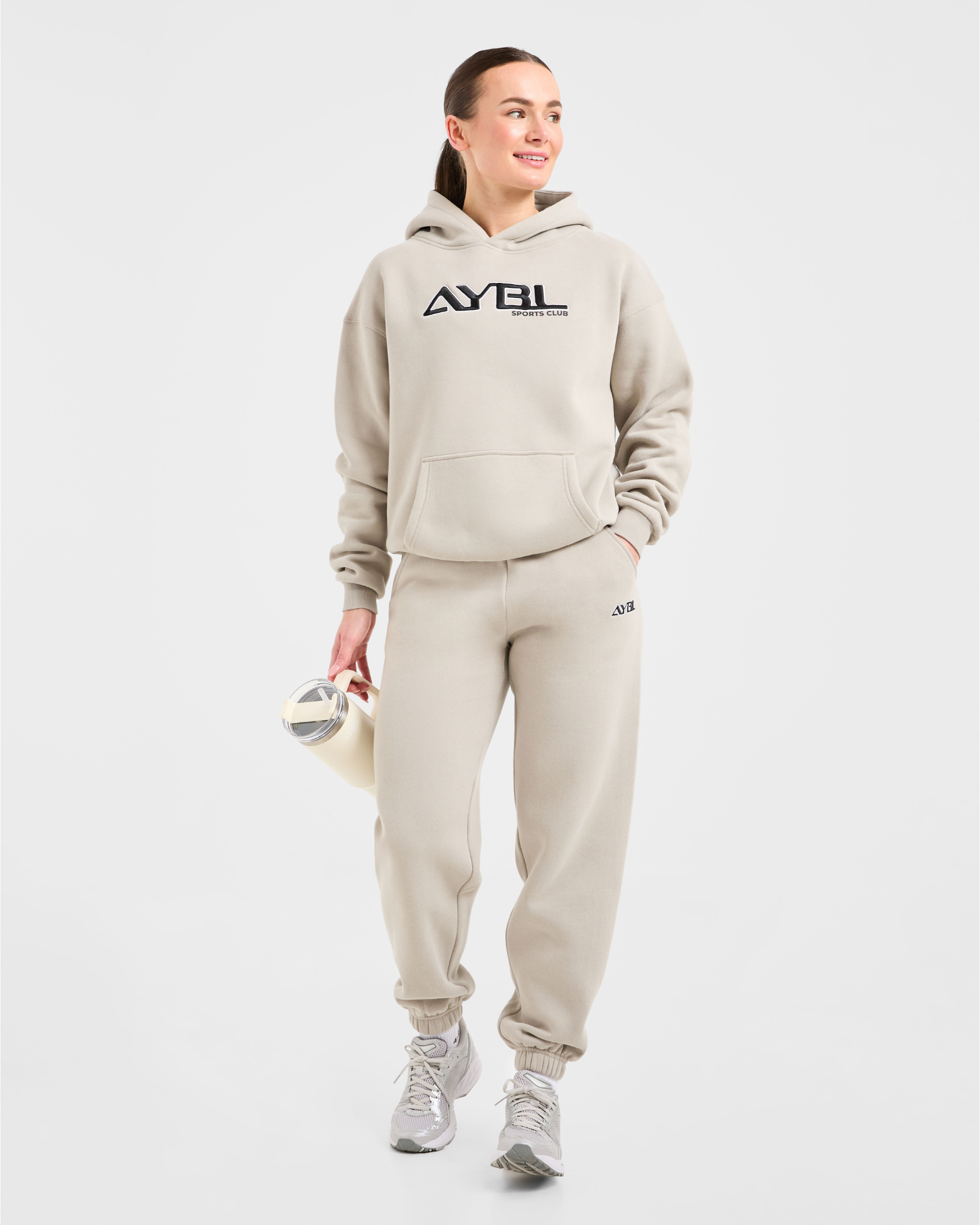 Retro Embroidered Oversized Hoodie