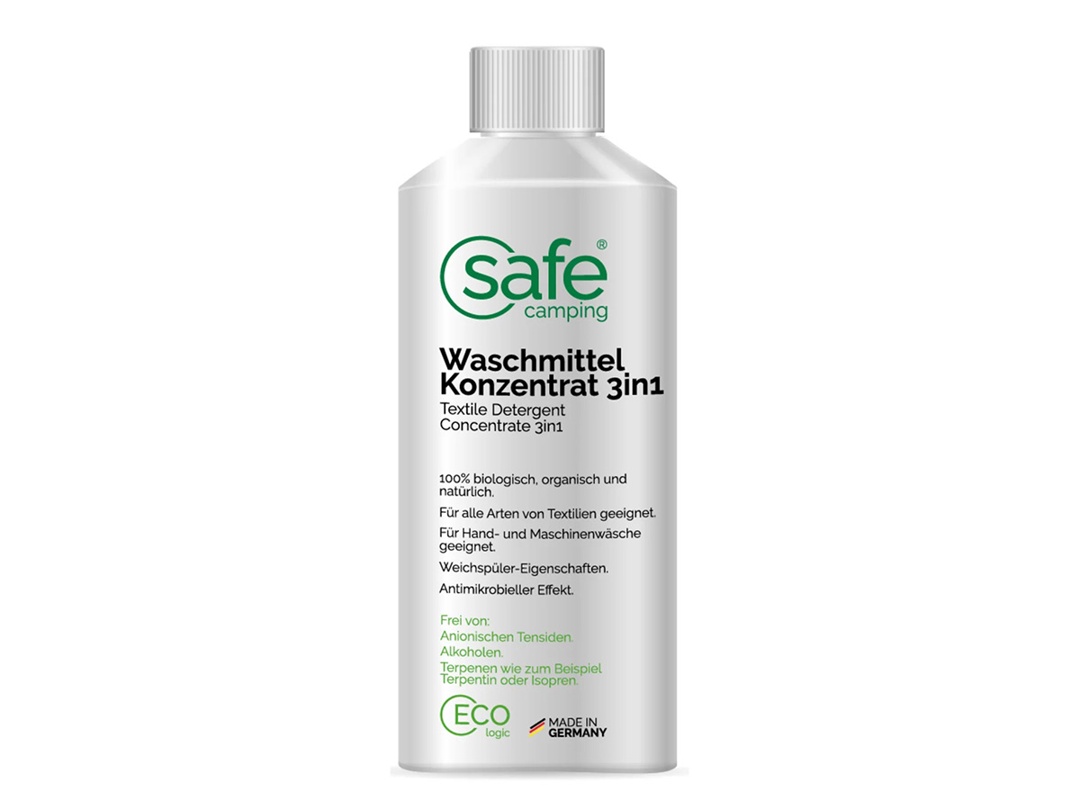 SAFE CAMPING 3in1 concentraat wasmiddel - 500 ml