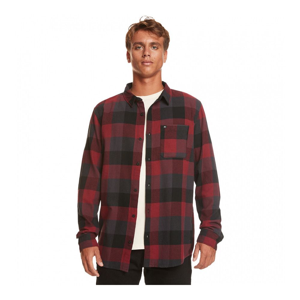 Quiksilver MOTHERFLY - Surchemise Homme blk motherfly