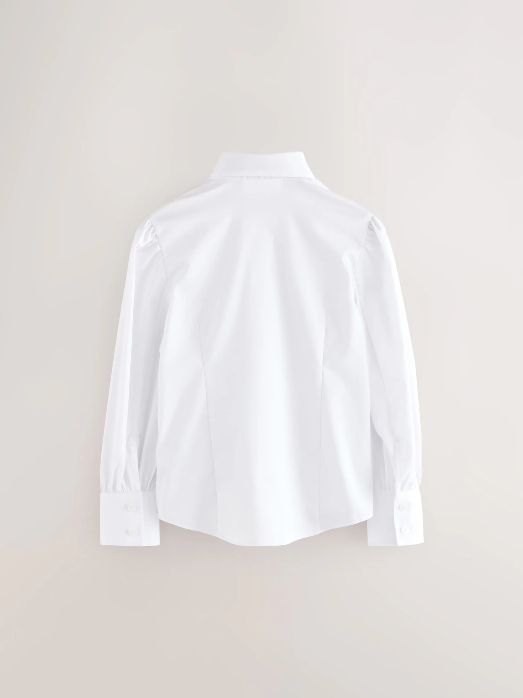 Clarks Fitted Long Sleeve School Shirts 3 Pack
