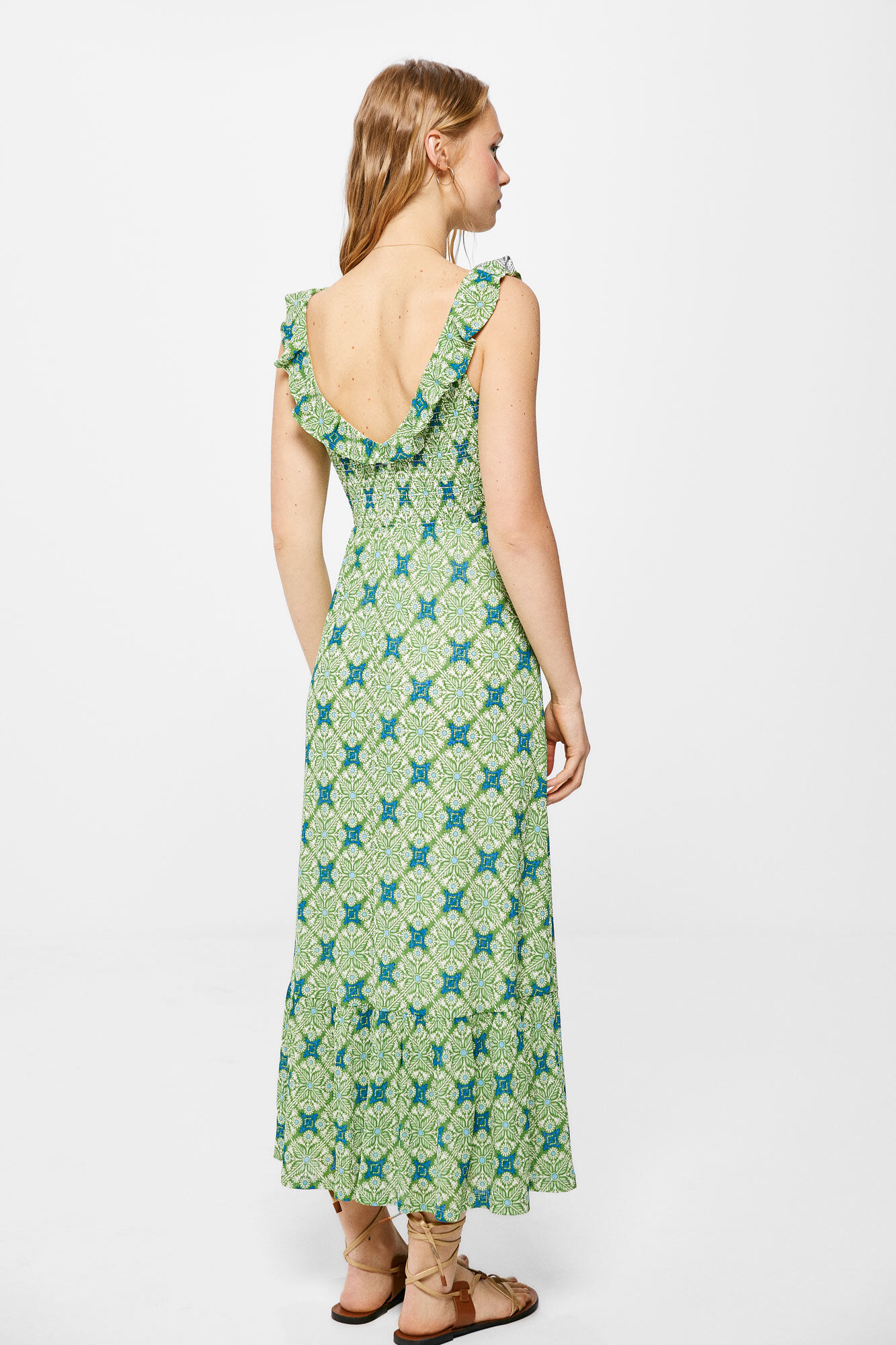 Vestido midi com estampa de abelhas para meninos
