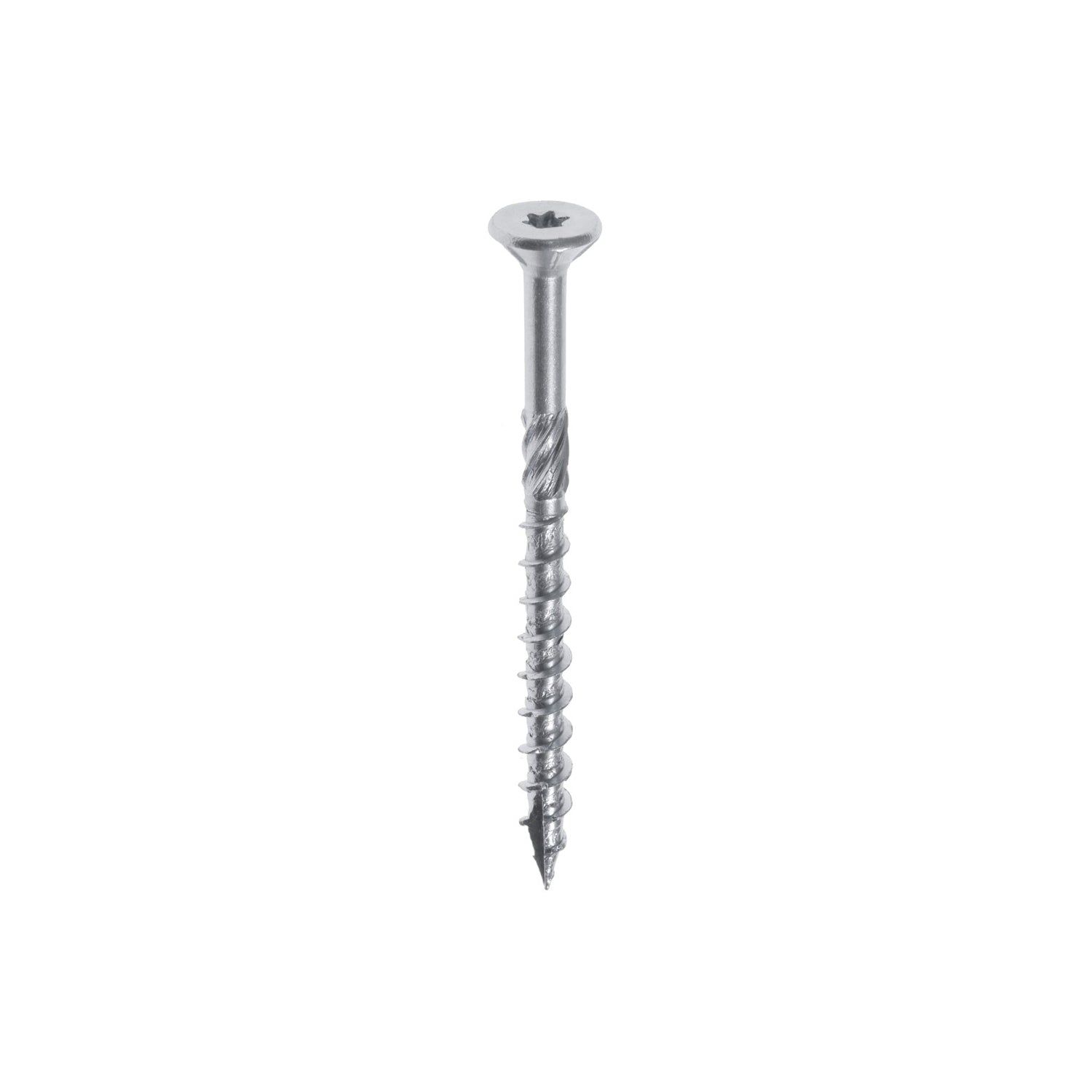 WOODIES® Ultimate Platverzonkenkopschroef Torx Verzinkt 6x160 Deeldraad VE=100 - 61560731