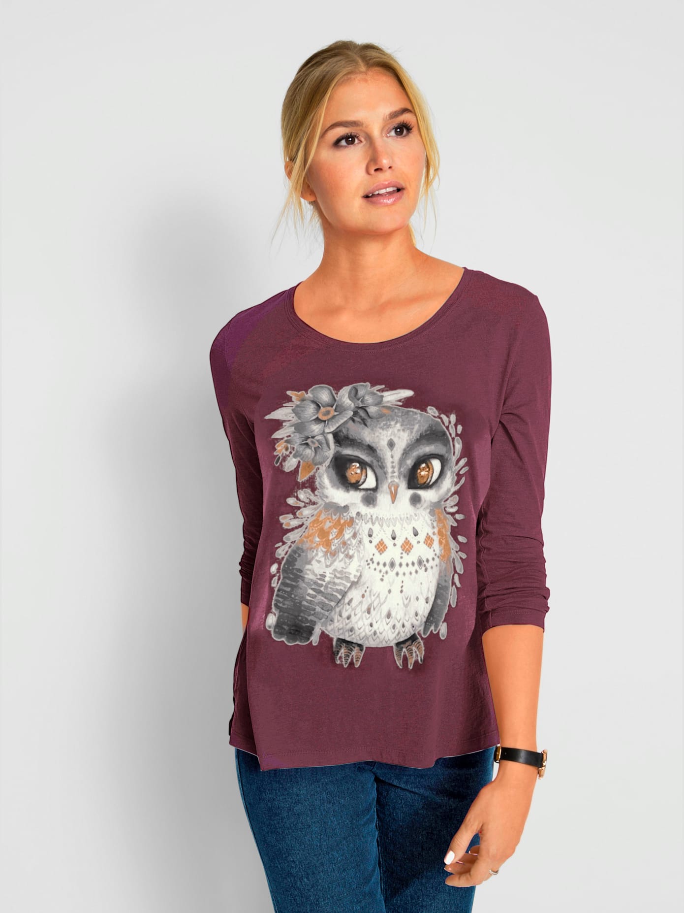 T-shirt imprimé 50% modal