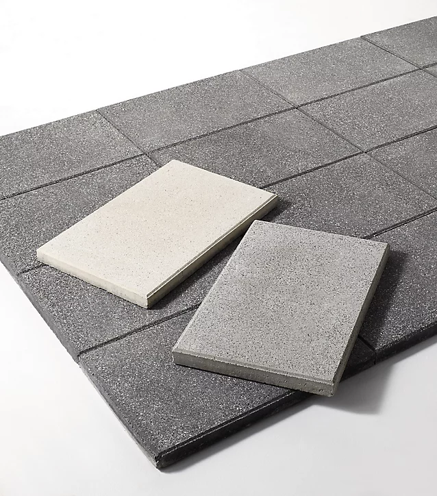 Dalle grenaillée Lagos anthracite 60 x 40 cm, ép. 4 cm (vendue à la dalle)
