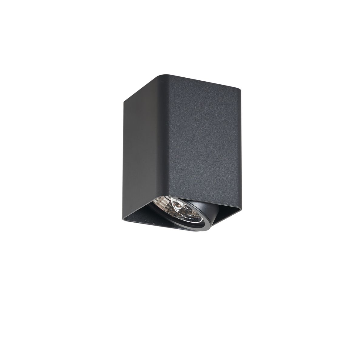 Design opbouwspot zwart GU10 70mm draai- en kantelbaar - Vox