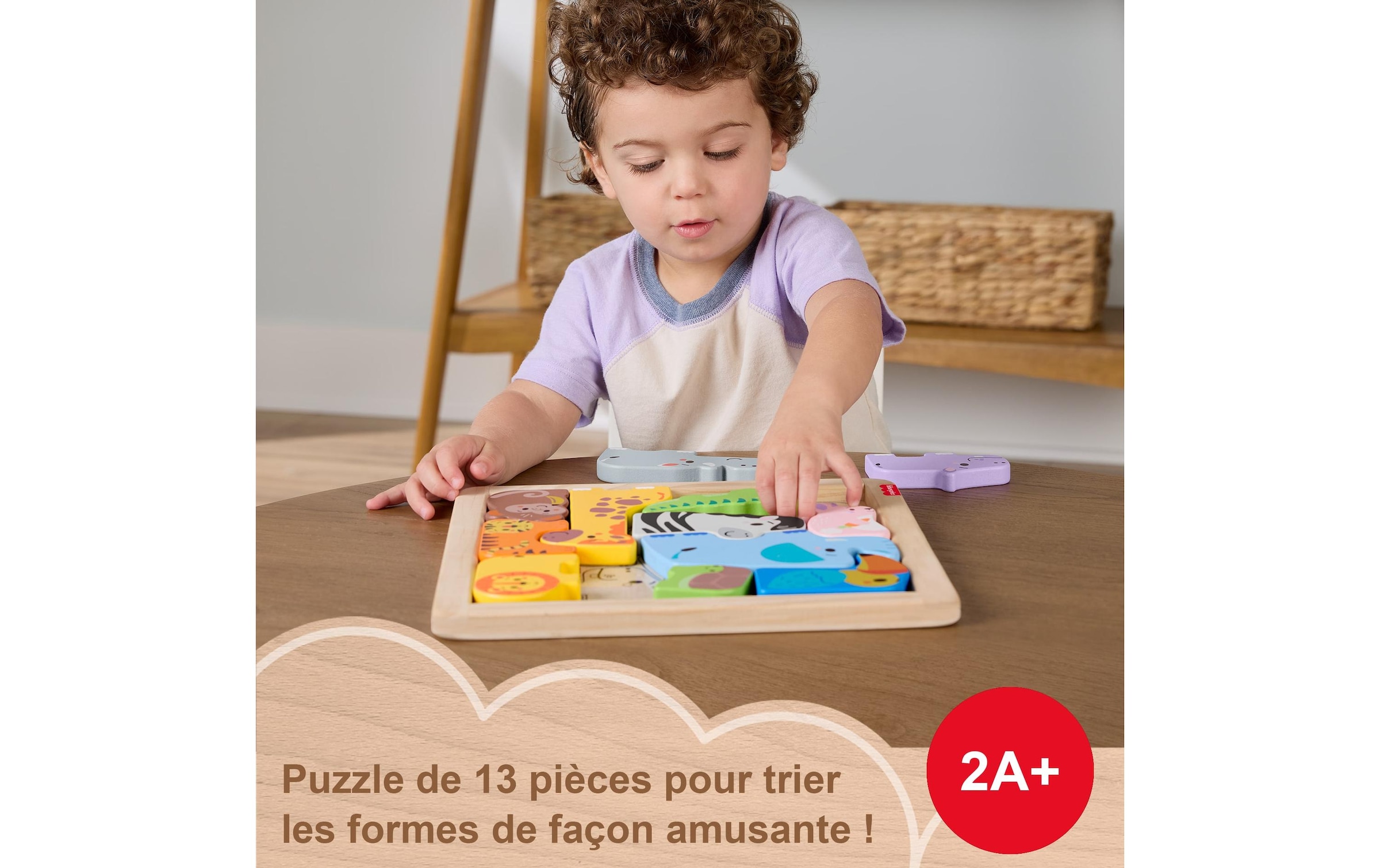 Fisher-Price® Puzzle »aus Holz«