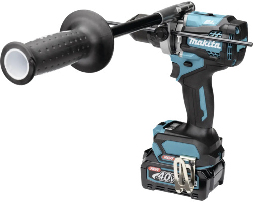 Makita XGT® HP001GD201 40V accu-slagboormachine, inclusief 2 accu's (2,5 Ah), lader en MAKPAC maat 3 koffer.