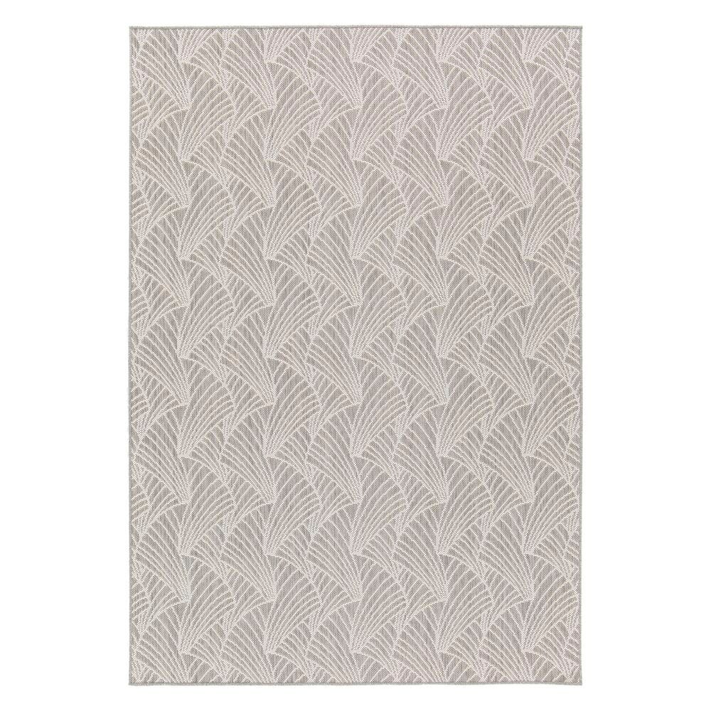 Außenterrassenteppich - 155X230 Marsanne Rpet (Polyester Recyclé) Grau Eventail Gris-bi