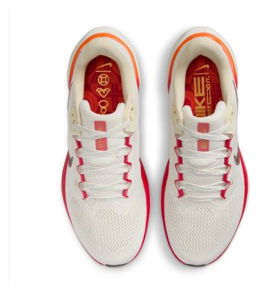 Chaussures Running Nike Pegasus 41 Beige/Rouge Femme