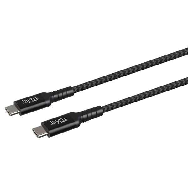 jaym - Câble ultra renforcé USB-C vers USB-C 2,5 m