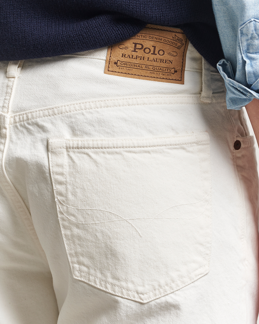 Polo Ralph Lauren Stanford Heritage Straight Fit Jeans Matheo White