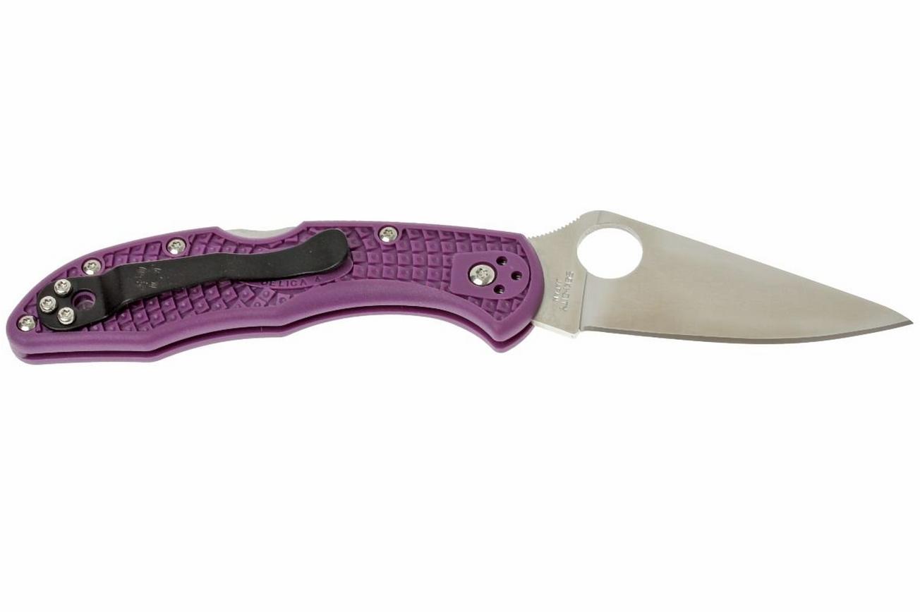 Spyderco Delica 4 Purple C11FPPR zakmes