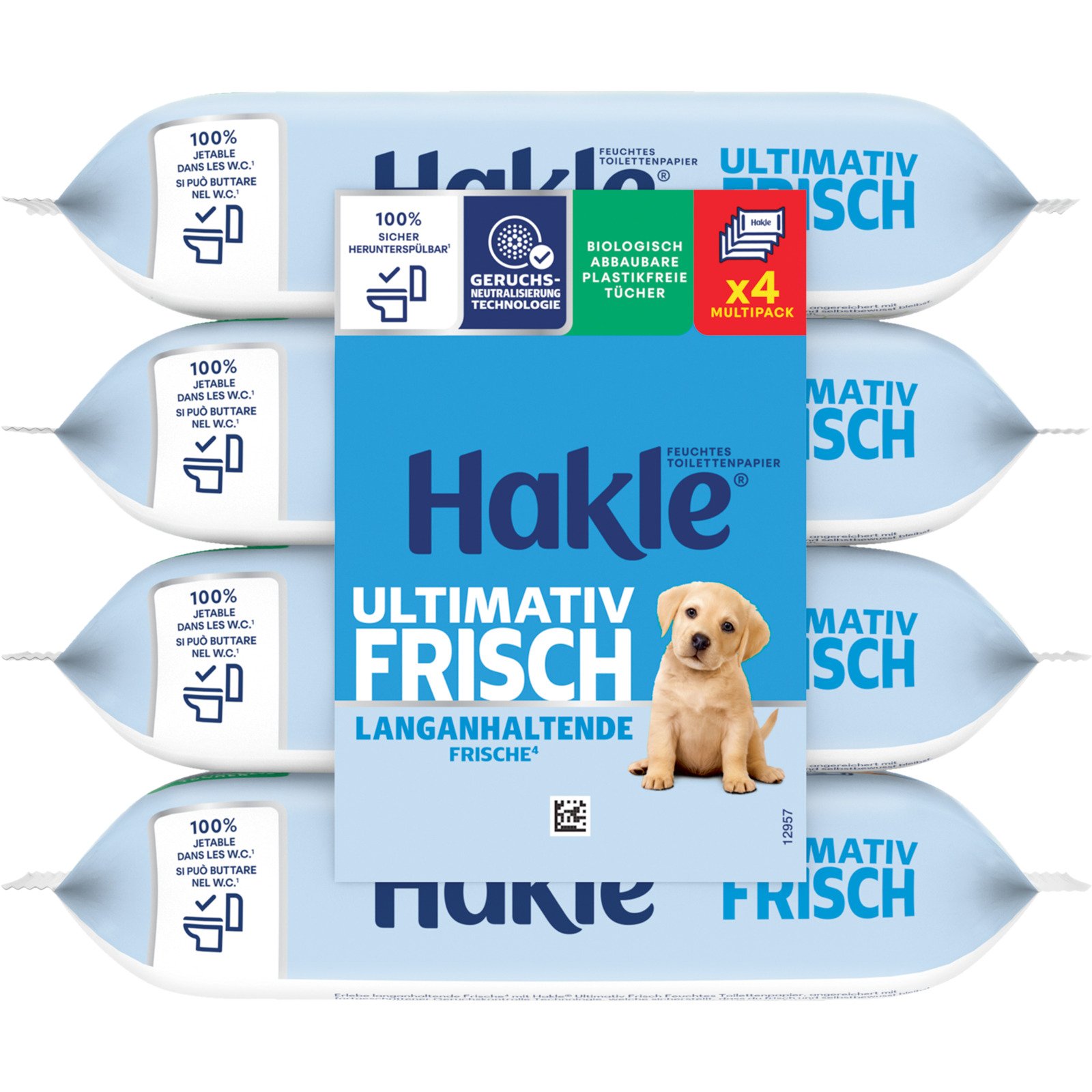 Hakle Feuchttücher Klassische Sauberkeit