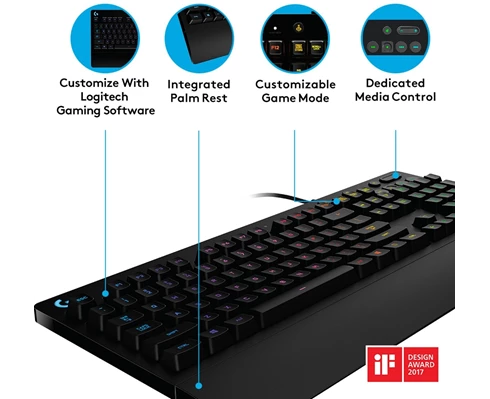 Logitech G213 Prodigy Gaming Keyboard