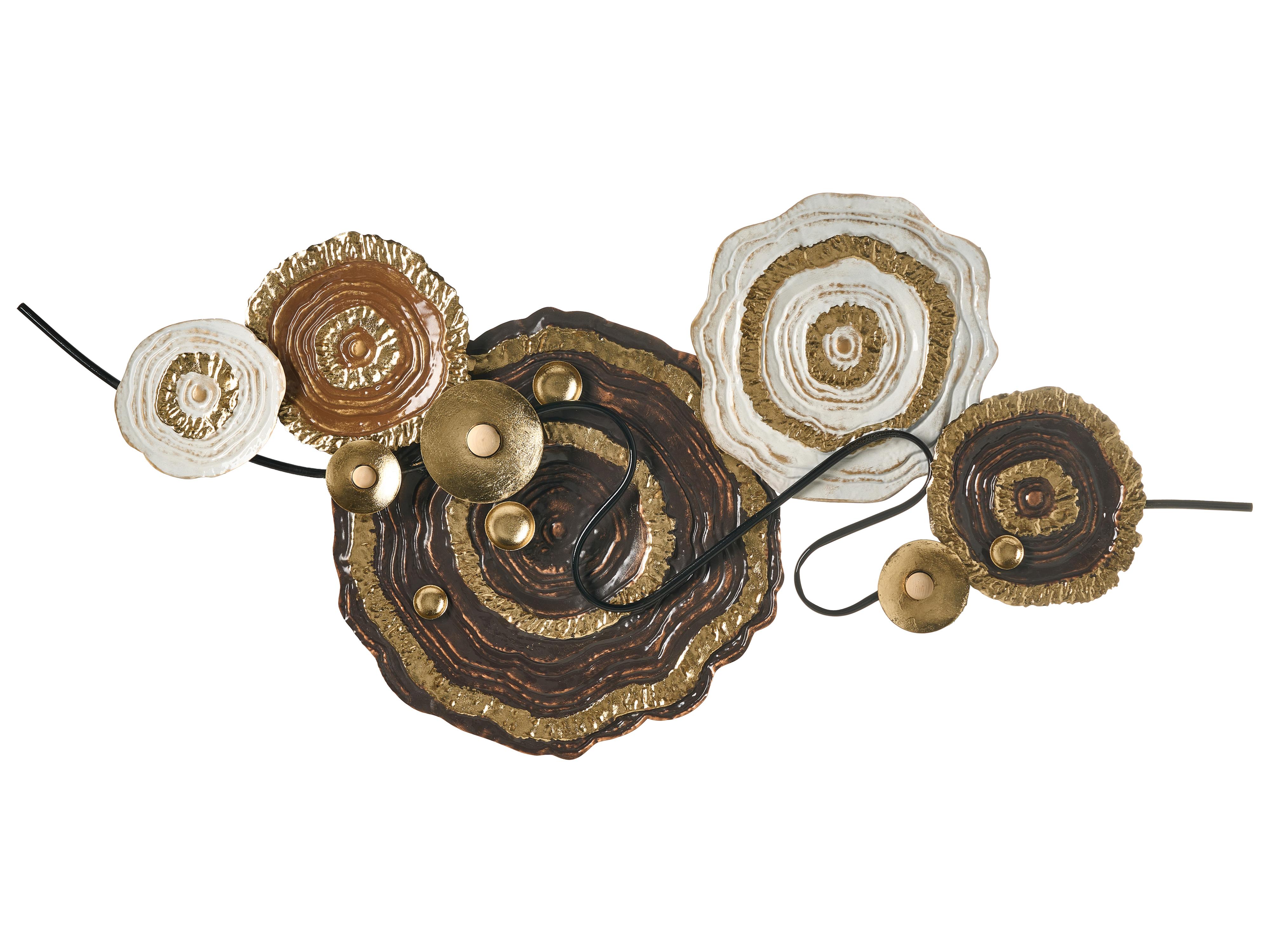 Wanddecoratie IRIDIUM Metaal 55 cm Meerkleurig