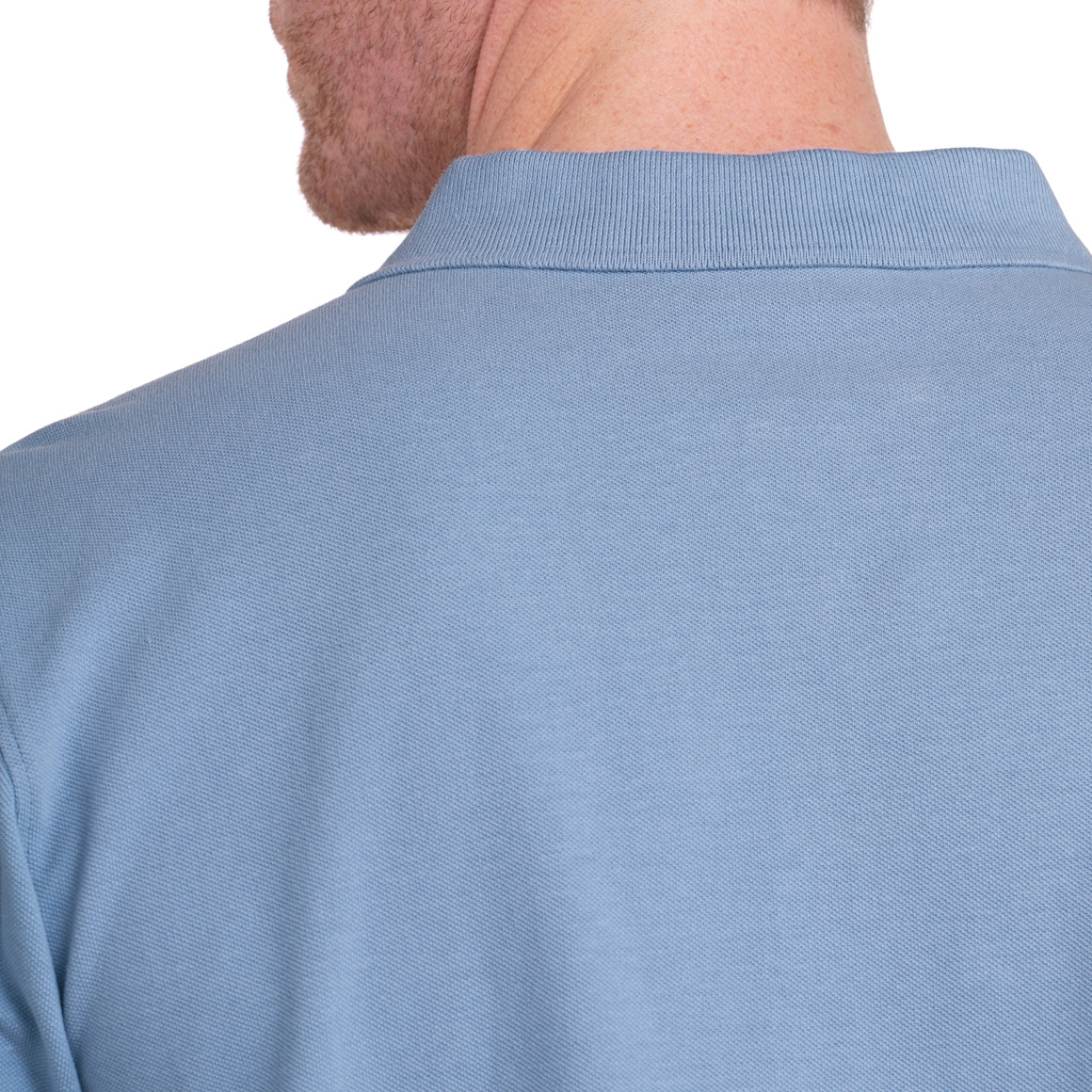 Jonas Nielsen Herren Poloshirt unifarben hellblau