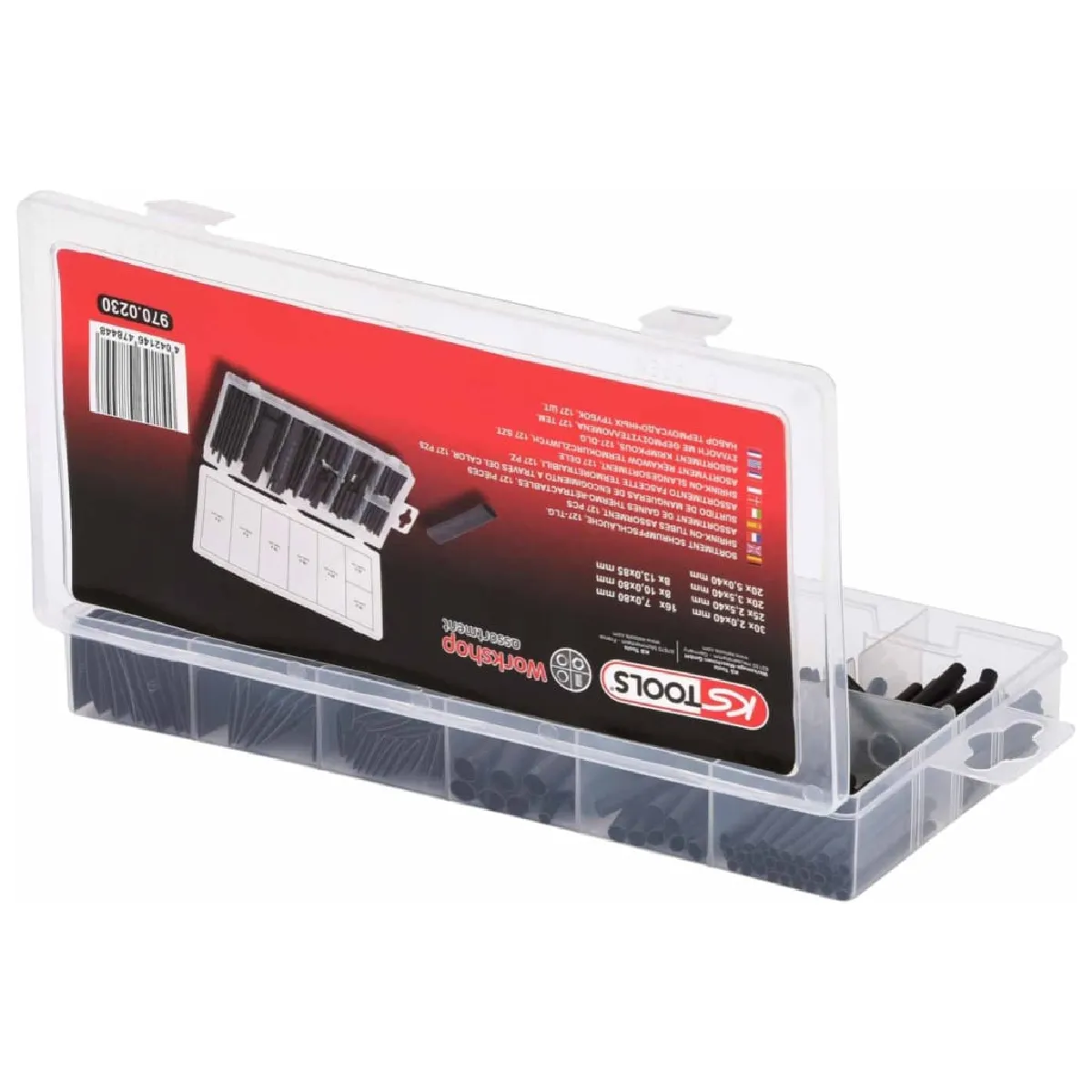 KS Tools Assortiment manchons rétractables 127 pcs