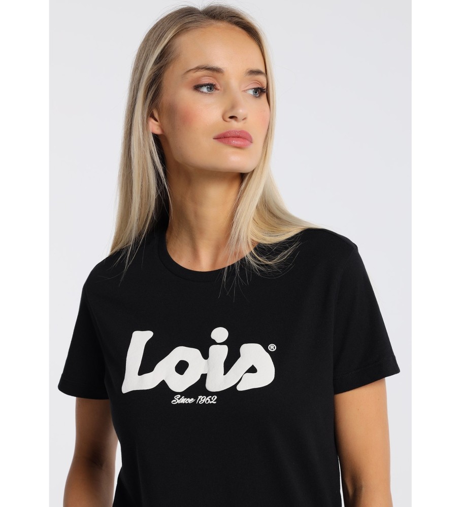 Camiseta Lois de manga curta 132109 preta