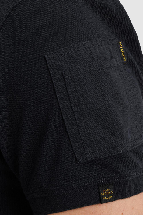 PME legend blauwe heren polo