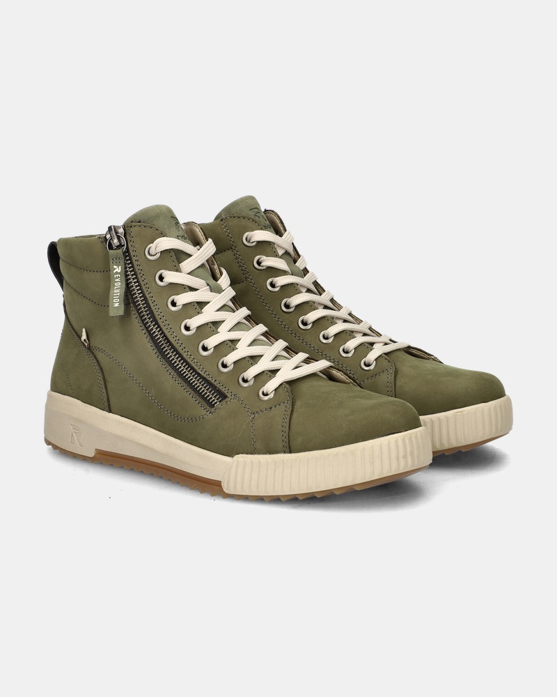 Rieker Veterboots  - groen