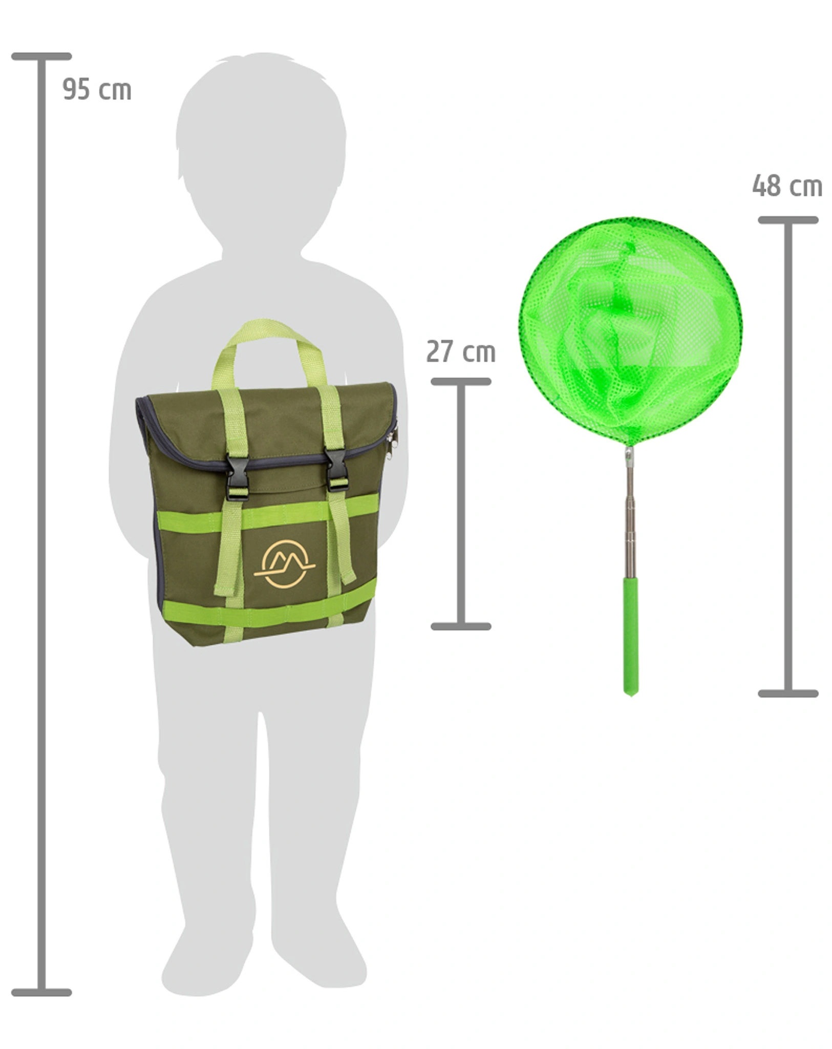 Entdeckerrucksack DISCOVER 8-teilig