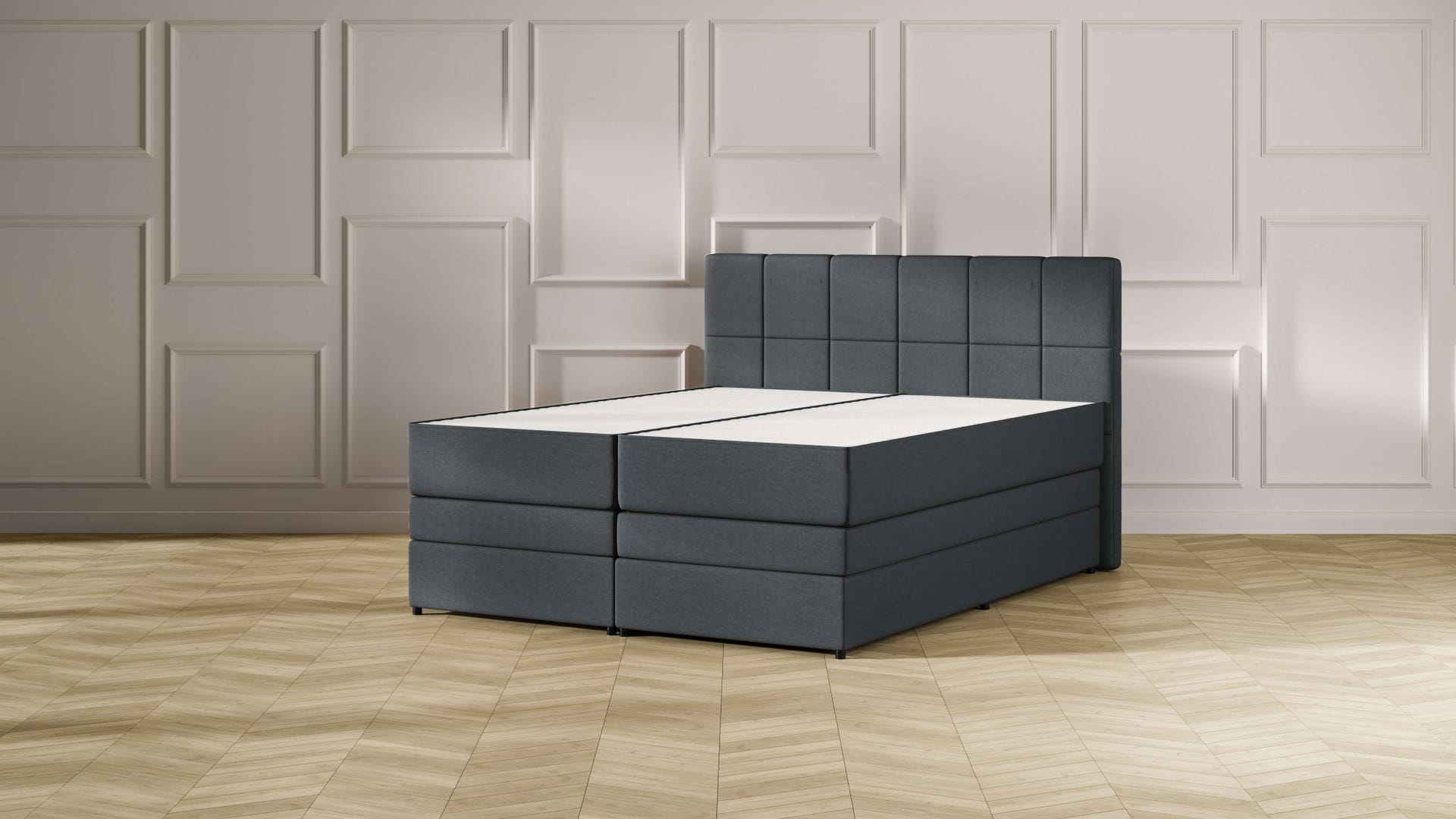 Emma Premium Stauraum Boxspringbett