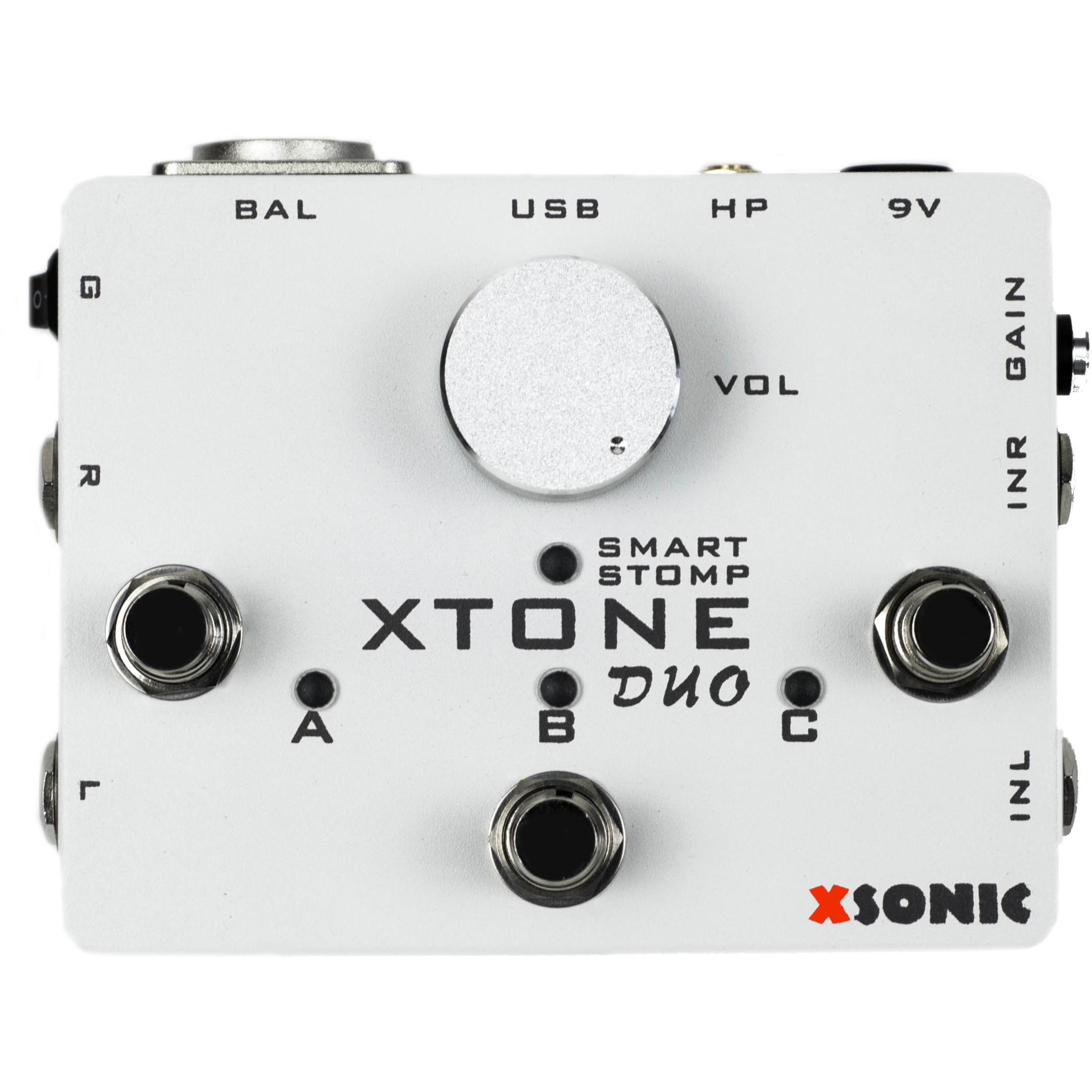 XSonic XTone Duo gitaar en microfoon audio interface