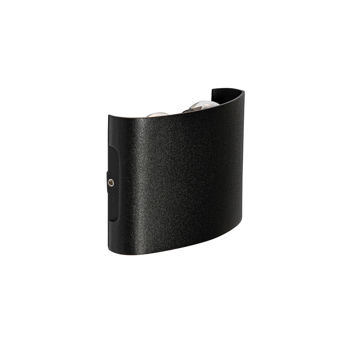 Buiten wandlamp zwart incl. LED 4-lichts IP54 - Silly
