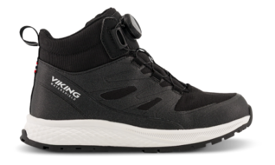 Viking Equip Mid WP 1V High Sneaker Sort 3-55595