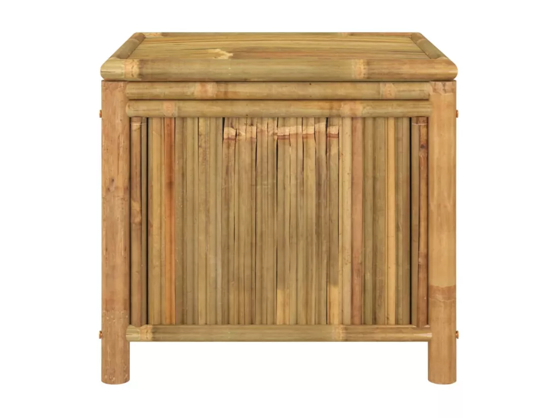 Boîte de rangement de jardin 60x52x55 cm Bambou