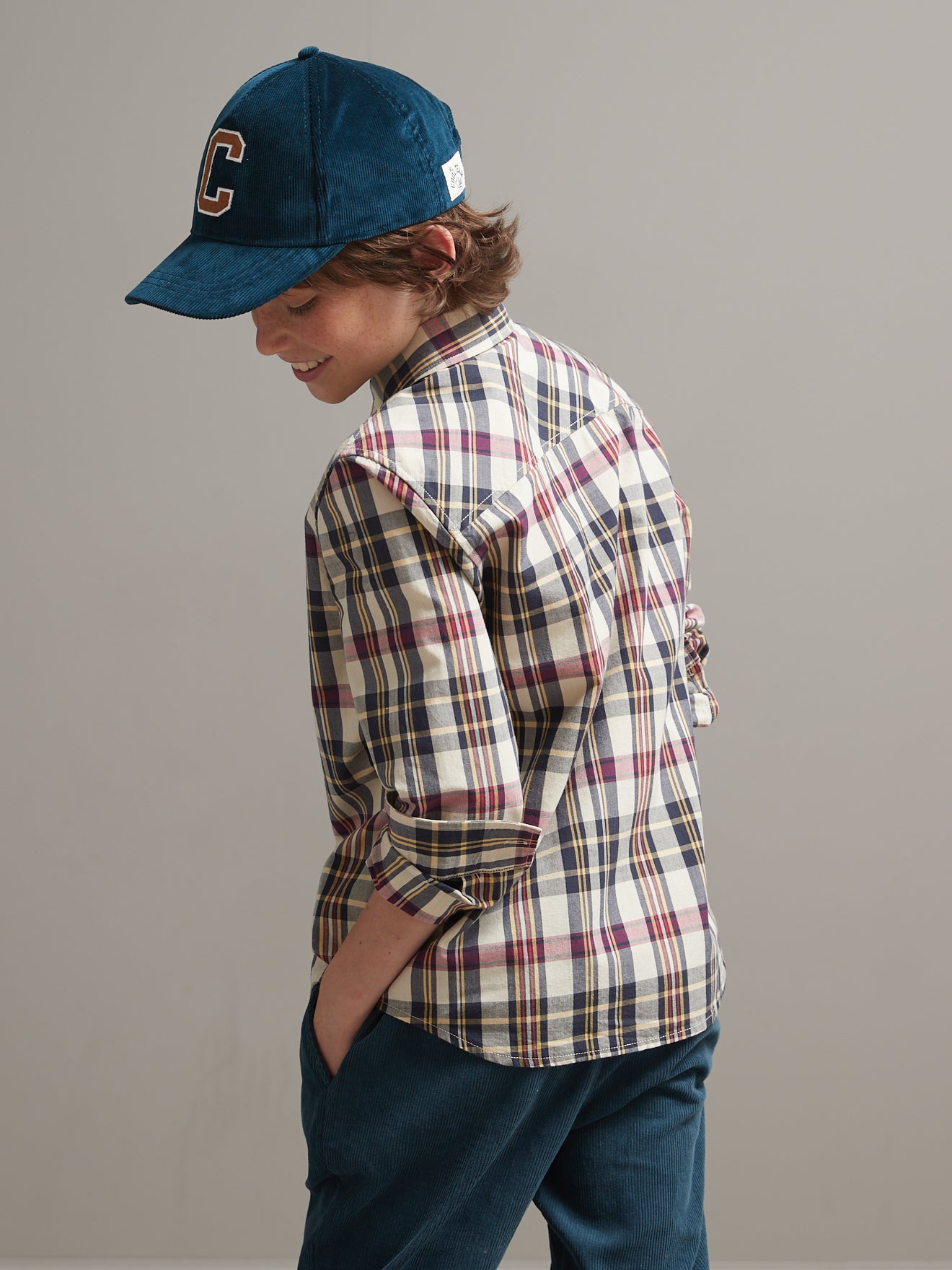 Chemise Garçon à carreaux