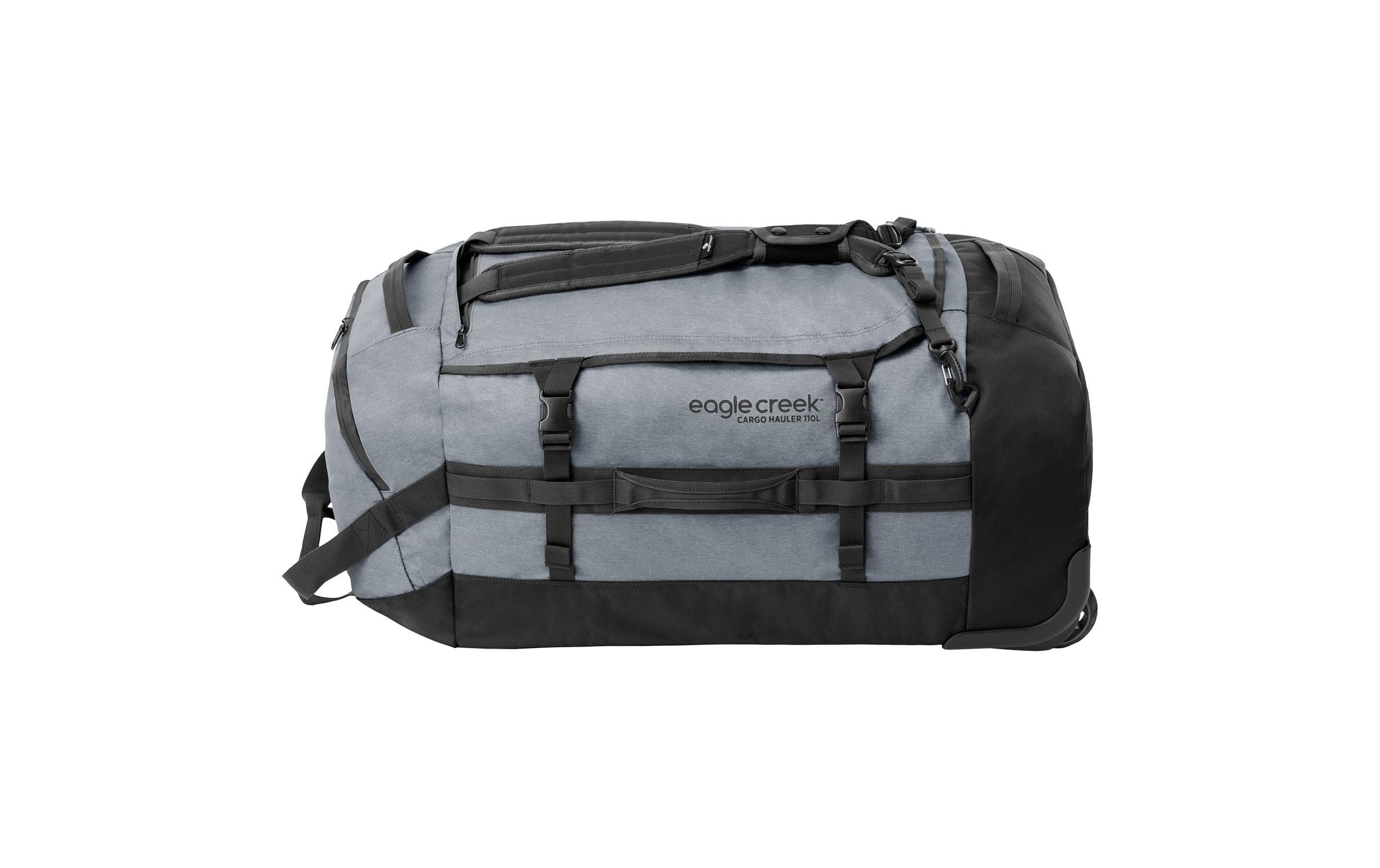 Duffle Bag Cargo Hauler Wheeled 110 l Grau<br>Wasserabweisender Dufflebag